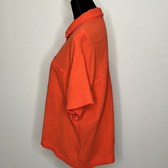 Madewell size Large lightspun beachside  button up top - Picture 10 of 13